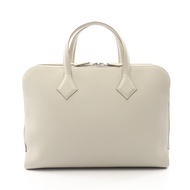 【二手】愛馬仕 HERMES 公事包 Victoria Light 076567CK 淺灰色 其他 Victoria Light 男士二手 A