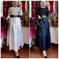 Fashion Busana Muslim Wanita Baju Gamis Maxy Risma Baju Lebaran 2022