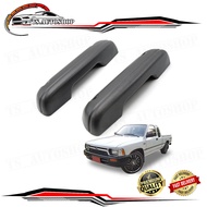 นวมดึงประตู มือจับประตูด้านใน 2ชิ้น L+R สีเทา Toyota Hilux Mighty-x LN85 MK3 ขนาด 9x31x6 จำนวน 2 Pie