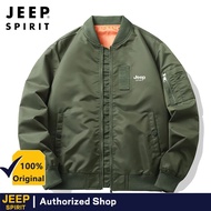JEEP SPIRIT Men's bomber jacket casual baseball jacket