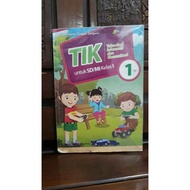 ERLANGGA Elementary School Class 1 ICT Books / Used Books