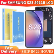 OLED For Samsung S23 5G S911 S911B S911U S911W S911E LCD Display Touch Screen Digitizer Assembly S23