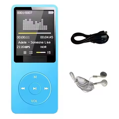 WF-MP3 Player USB Charging Record Digital Display Screen Recording Device Media Portable Running Wal