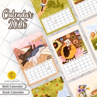 2026 Calendar 2026 Malaysia Calendar Aesthetic Picnic Theme Calendar 2026 Calendar/ Desk Calendar/ G