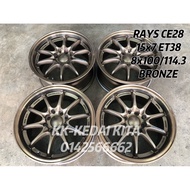 USED RIM RAYS CE28 15 INCHI