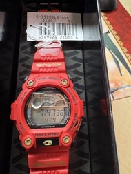 Casio G-Shock G-7900SLG-4DR 紅色手錶