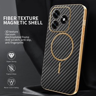 Casing For Honor X5C Plus 4G HonorX5CPlus X5C+ X5CPlus Phone Case Magnetic Wireless Charging Car Mou