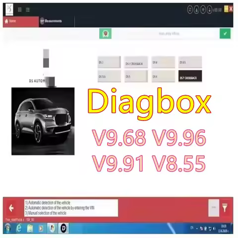 Newest Diagbox Lexia3 V9.91 v9.68 V7.83 PP2000 V48/V25 Program Newest Car Diagnostic Software Tool L