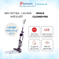 [BẢO HÀNH 12 THÁNG] MÁY HÚT BỤI LAU NHÀ KHÔ & ƯỚT  WHALE CLEANER PRO - Tự giặt và sấy khô giẻ l