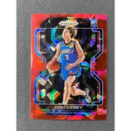 2021-22 Josh Giddey Prizm Red Cracked ice RC