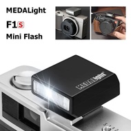 MEDALight F1S Mini Camera Flash Light Portable External On-camera Flash For Ricoh GR3 Sony ZV1 Lumix