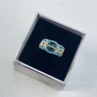 221035 Macrame 南美蠟線 海藍寶 介指