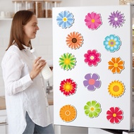 35pcs Flower Fridge Magnets - Daisy Sunflower Car Fridge Boat Magnetic Decor