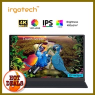 [ Local Ready Stocks ] IRGOTECH Portable Gaming Monitor 4K IPS Touch Screen Monitor 15.6 inch ultra 
