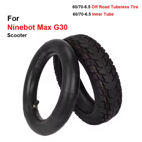Ulip 60/70-6.5 Off Road Tubeless Tire Explosion Proof 10 Inch Inner Tube For Ninebot Max G30 Electri