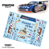 Team C RX7 FD3S Decal (TC957)