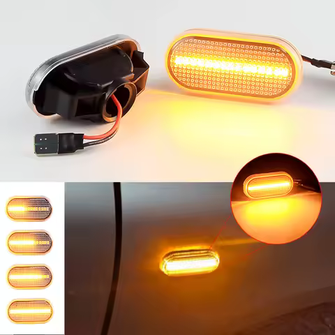 2× for Nissan Versa Xterra Armada III R51 Latio C11 Micra K12 C+C March III - Car LED Side Marker Li