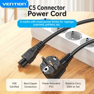 Vention C13 Connector Power Cord 3pin 250V US Plug Universal Power Cord Cable For PS4 Apple TV Print