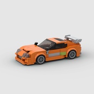 Moc TOYOTA SUPRA MK4 siêu Sports Cars Sách hướng dẫn học guitar căn bản gạch đồ chơi cho trẻ em bé t