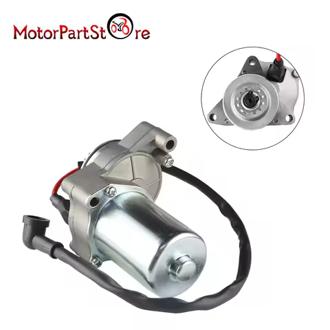 Electric Starter Motor 3 Bolt for 4 Stroke 50cc 70cc 90cc 100cc 110cc 125cc Engine 4 Wheeler ATV Qua