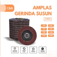 CAB 4" Stacked Sandpaper Grinder 100x16mm 4-inch Stacked Sandpaper Grinder
