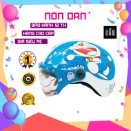 [HCM][CHÍNH HÃNG] Mũ Bảo Hiểm Trẻ Em Nana N120 Xanh Doraemon (Từ 3 tuổi đến 6 tuổi)