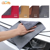 GTIOATO Microfiber Car Towel Suede Car Wash Towel Thick Car Drying Towel Hemming Microfiber Drying Towel For Car Auto Cleaning Towel Car Accessories For Mazda 3 CX5 2 6 CX30 RX7 5 CX3 RX8 323 BT50 CX7 CX8 MX5 CX9 Atenza