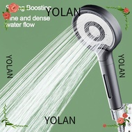 YOLANDAGOODS1 Shower Head, 3 Modes Adjustable High Pressure Water-saving Sprinkler, Universal Large Panel Water-saving Handheld Shower Sprayer