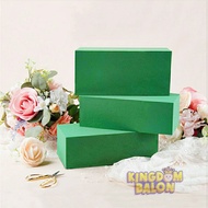 HIJAU Flower Foam Flower Bouquet / Dried Green Flower Foam Flower Arrangement Foam / Dried green Foa