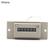 Electromagnetic Counter 6 Digit Pulse Counter AC220V