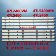 47l2400vm/47l2400/47l5400vm/47l5400 Toshiba 47 "LED TV backlight (100% new)