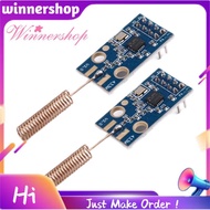 2Pcs CC1101 Wireless Module 433MHz Distance Transmission Board Wireless Transceiver Module