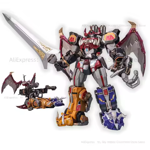 New Burst Model ZL-01 ZL 01 KO FLAMETOYS BEAST LORD Dragon Caesar Megazord Alloy Finished Product Mo