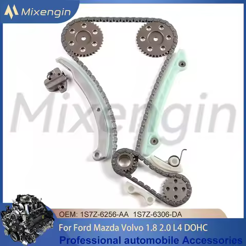 Engine Parts Timing Chain Kit for 2003-2015 Ford C-MAX FOCUS Mazda 3 6 Volvo C30 S40 1.8 2.0 L4 DOHC