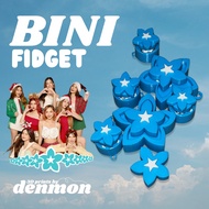 BINI Flower Fidget Keycaps Keychain / ASMR Keyboard Fidget Keychain Keyboard Fidget Toy