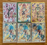 ($100兩張) 港版七龍珠英雄卡(第6彈) 隱藏4星卡/4星卡 - UMT6-SEC3 扎馬斯：合體 / UMT6-052 達爾：ＢＲ/ UMT6-066 黃金弗力札：ＢＲ/ UMT6-050 孫悟