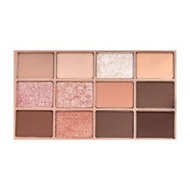 Sivanna Colors Soft Blurring 12/3 Color Double Eye Palette :hf620 | เมคอัพเซต อายแชโดว์ 12 เฉดสี บลั