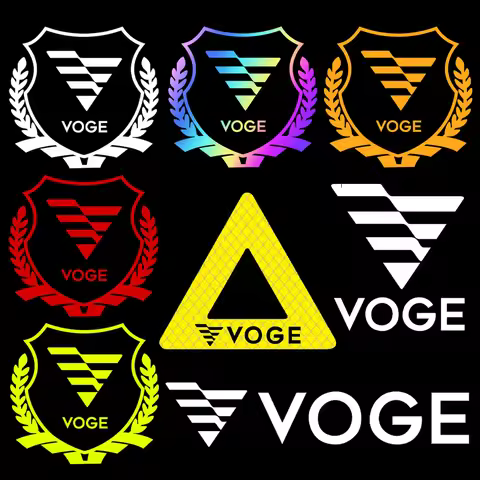 For Voge 900 625 DSX 300 Rally DS SR1 ADV SR3 SR4 Reflective Motorcycle Stickers Moto Body Helmet Vi