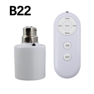 3 types radar or Wireless E27 to B22 E27 Remote Control Light Bulb Base Socket Smart Timer Switch La