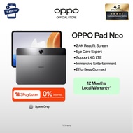 OPPO Pad Neo 16(8+8)GB + 128GB / 11.4" 2.4K Display / Large-Chamber Speakers / 4G LTE / 8000mAh / 1 