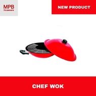 TEFLON FRYING PAN - MAXIM CHEF WOK - NCAS-CE 36 CM 40 CM