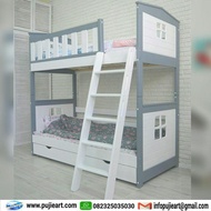 Kasur Tingkat Anak Perempuan, Dipan Tingkat Anak 2 Susun