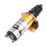 For Woodward Petter SA-2944T-24 Compatible 24V Shutdown Shut Off Stop Solenoid Valve 1502-24C6U1B2S1