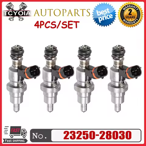 4pcs/lot 23250-28030 2325028030 injector fuel injection For TOYOTA AVENSIS & RAV-4 ENGINE 1AZ-FSE D4