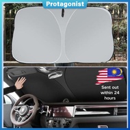 【Ready stock】 Cermin depan Payung Pelindung Anti Haba Kereta Pelindung matahari depan kereta Penutup