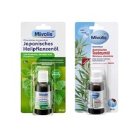 German DM DAS gesunde PLUS Mivolis Japanese Oil Peppermint Essential Oil/Australian Tea Tree Essenti