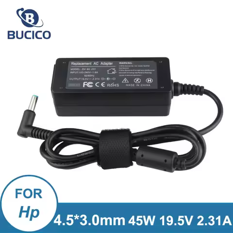45W 19.5V 2.31A 4.5*3.0MM Laptop Adapter Charger For HP Stream X360 13 14 Pavilion 854054-001 741727