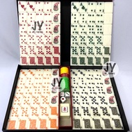 RUMMY/CINAMI/LAMI MAHJONG SET/MAHJONG SET (PEARLY WHITE COLOR / WHITE）