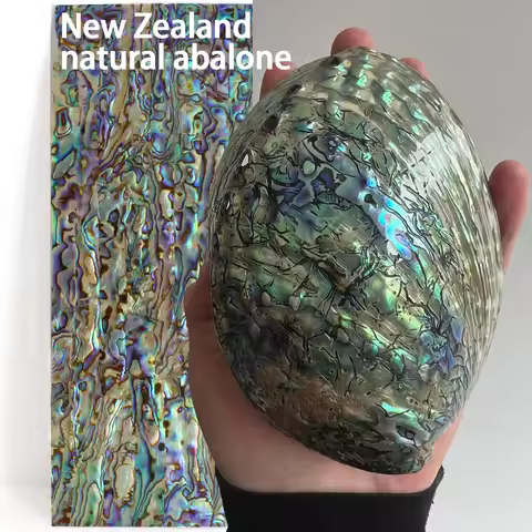 Natural Abalone Sheet Shell Sticker for Jewelry Pendant Knife Guitar Inlay, Shell Nail Paste Bracele