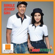 oren sport colorful men collar short sleeve polo tee t-shirt - sj01